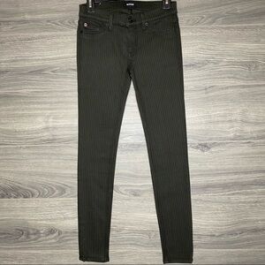 Hudson Jeans Krista Super Skinny Striped Jeans 24